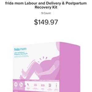 Frida mom labour and delivery postpartum recovery kit
